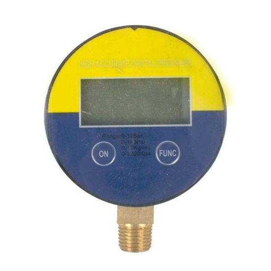 Pressure Gauge 63mm 1/4 Lower Digital Packaged